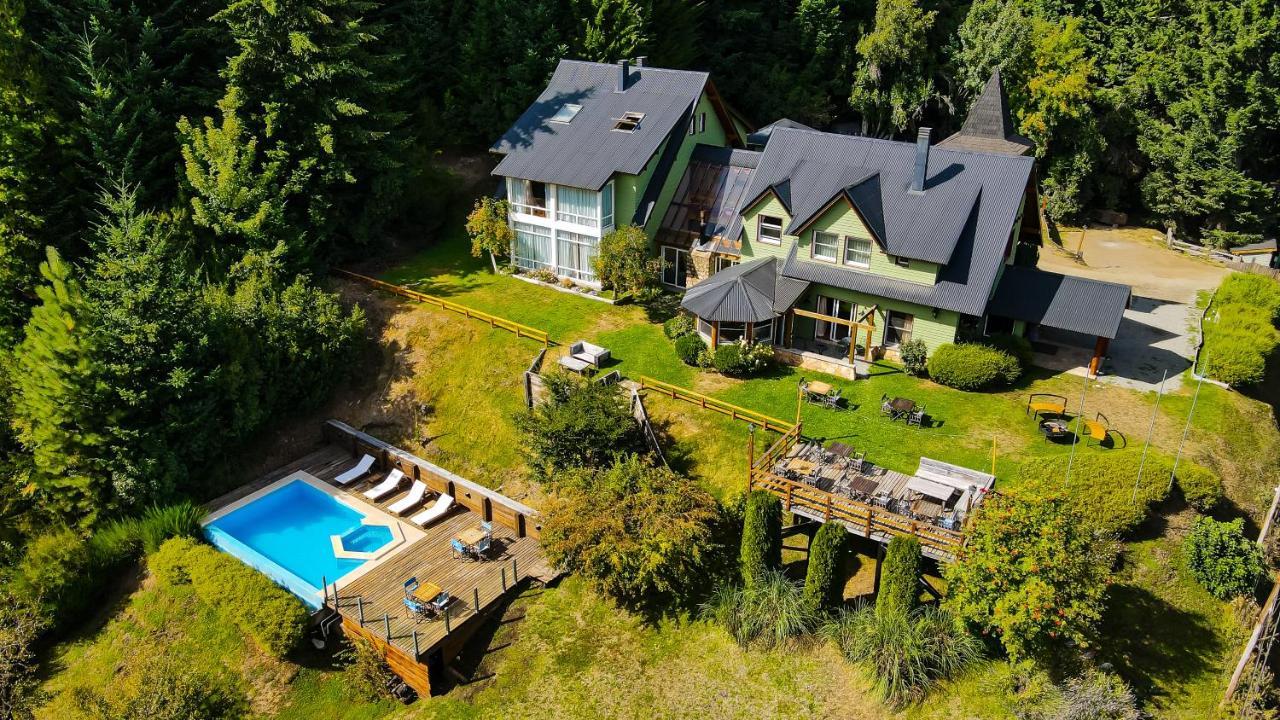 Hosteria Verde Morada Вилья-ла-Ангостура Экстерьер фото